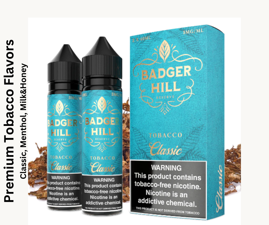 Badger Hill vaping products